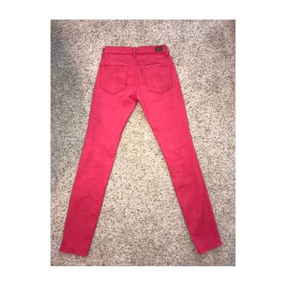 Size 24 red BDG skinny jeans - Picture 3 of 4